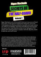 3 DVD Set: Secrets of Brazilian Jiu Jitsu MMA Half Guard - Rigan Machado